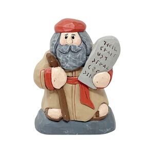 Vintage Midwest of Cannon Falls Moses w Tablet Figurine Collectible 6.5" GUC